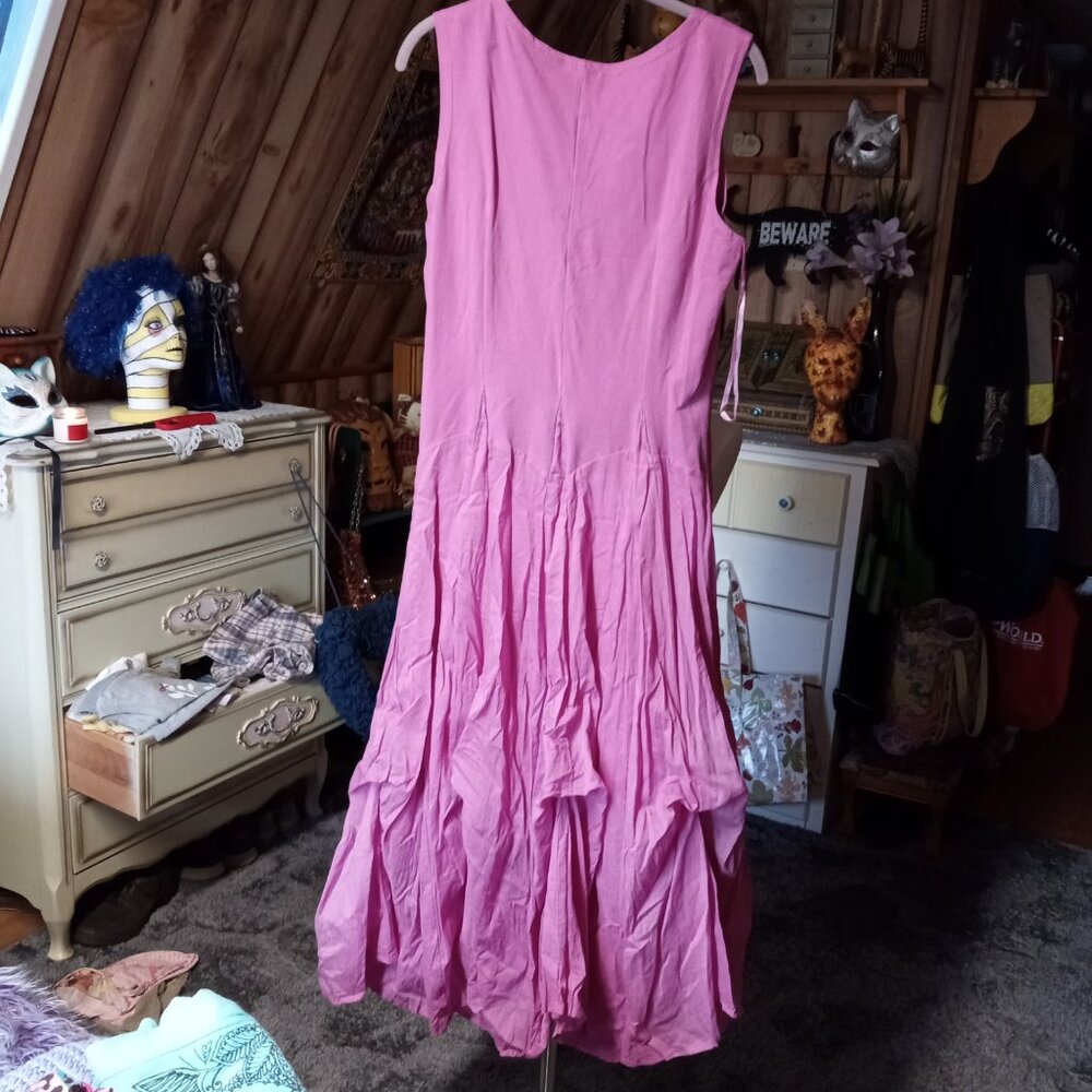 Women's Pink Dress - Picture 4 of 5